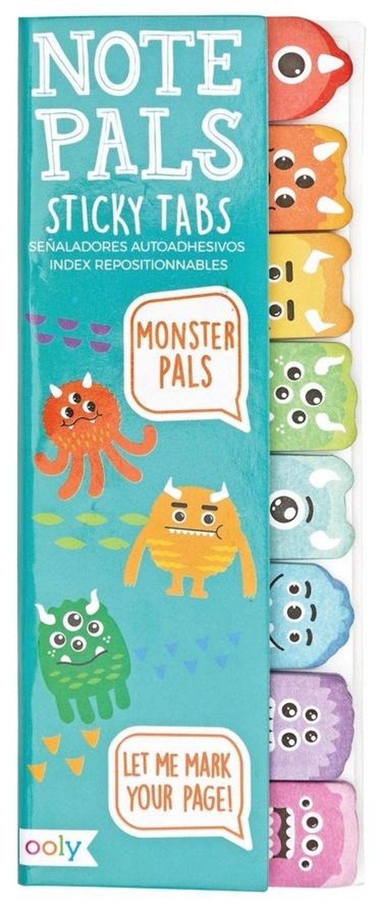 Potworki, karteczki samoprzylepne, 120 karteczek