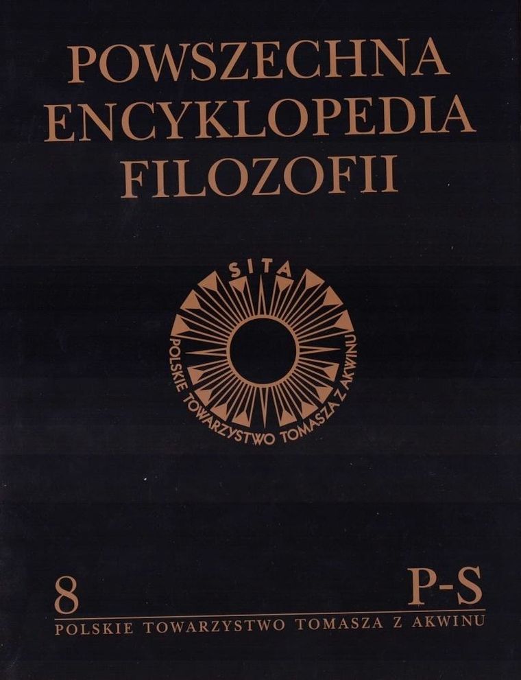 Powszechna Encyklopedia Filozofii. Tom 8. P-S