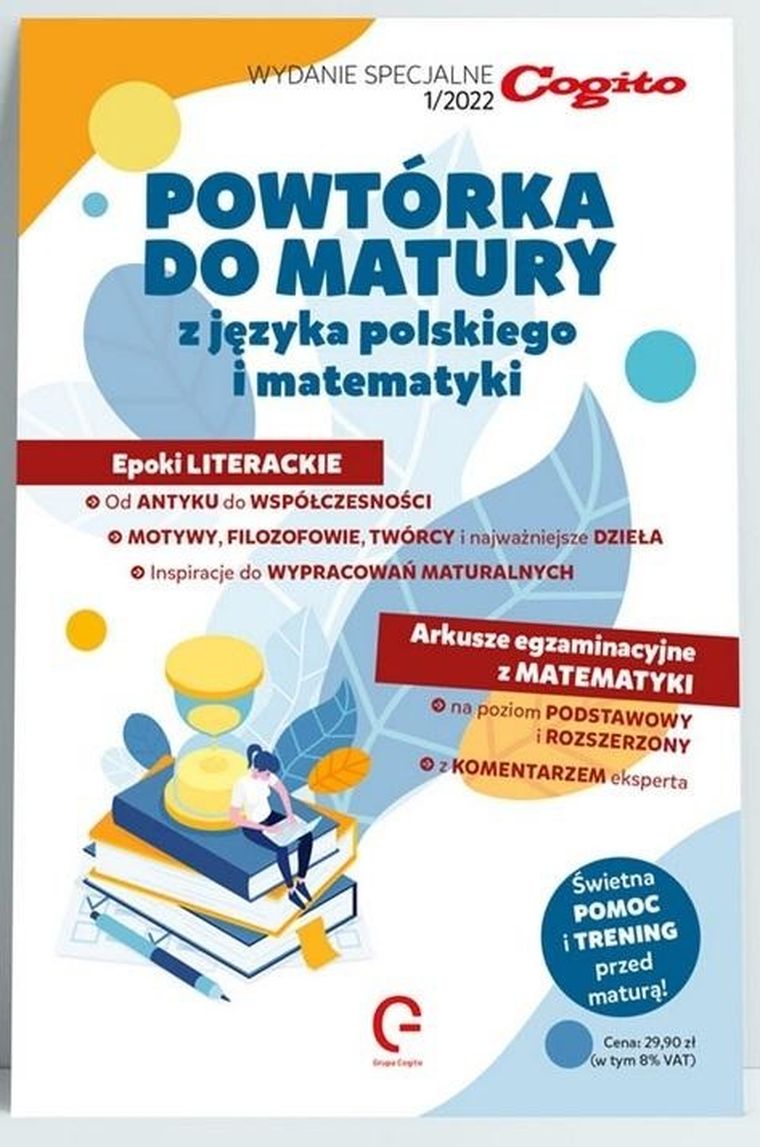 Powtórka do matury. Język polski i matematyka 1/2022