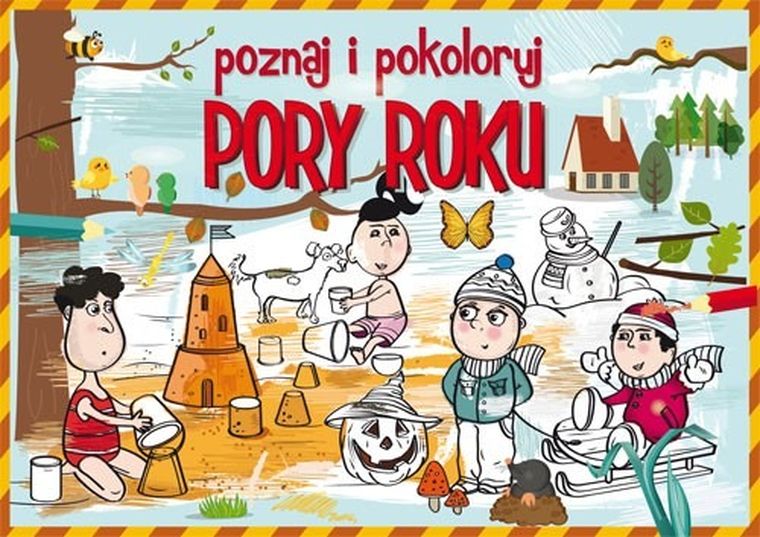 Poznaj i pokoloruj. Pory roku