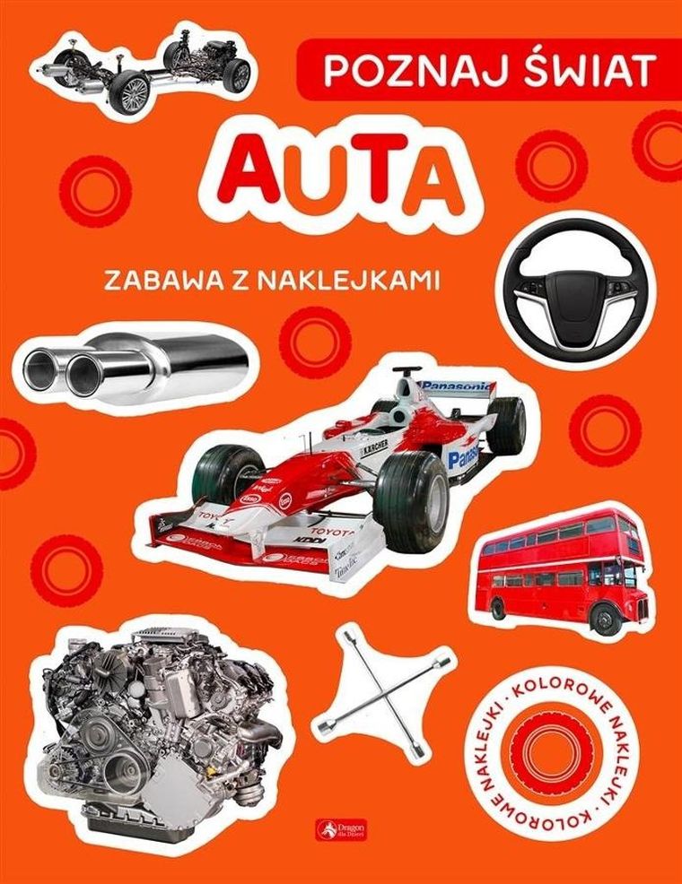 Poznaj świat. Auta. Zabawa z naklejkami