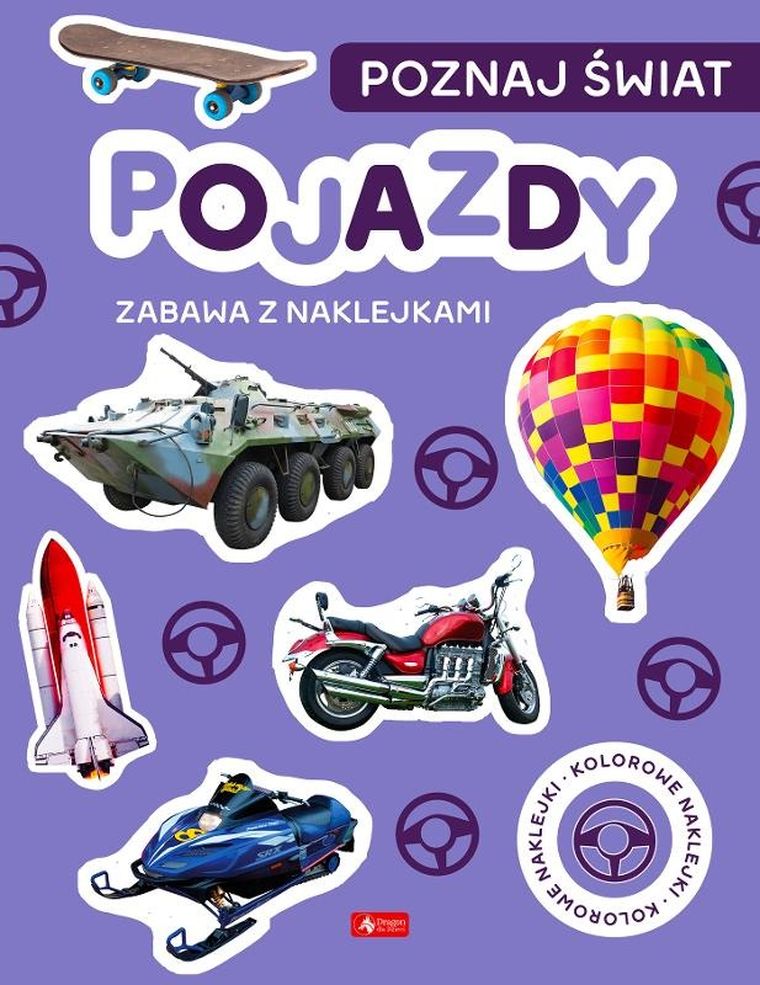 Poznaj świat. Pojazdy. Zabawa z naklejkami