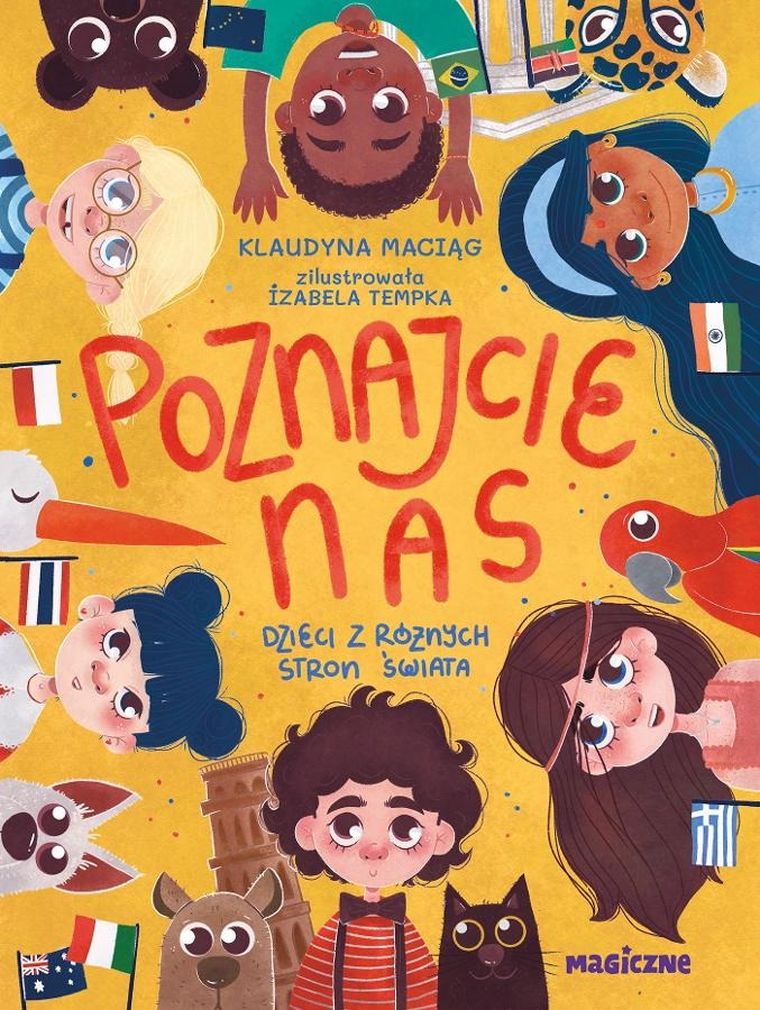 Poznajcie nas. Dzieci z róznych stron świata