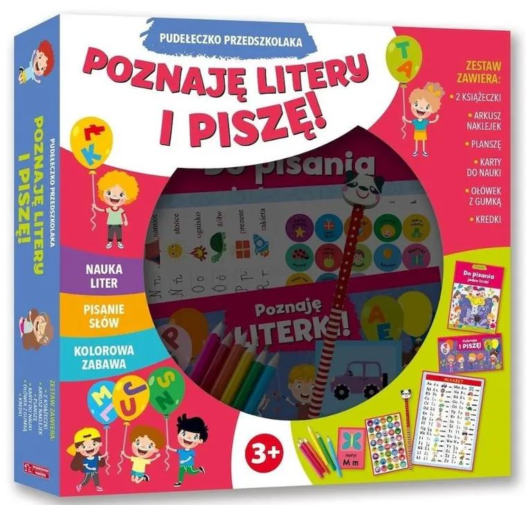 Poznaję litery i piszę! Pudełeczko przedszkolaka