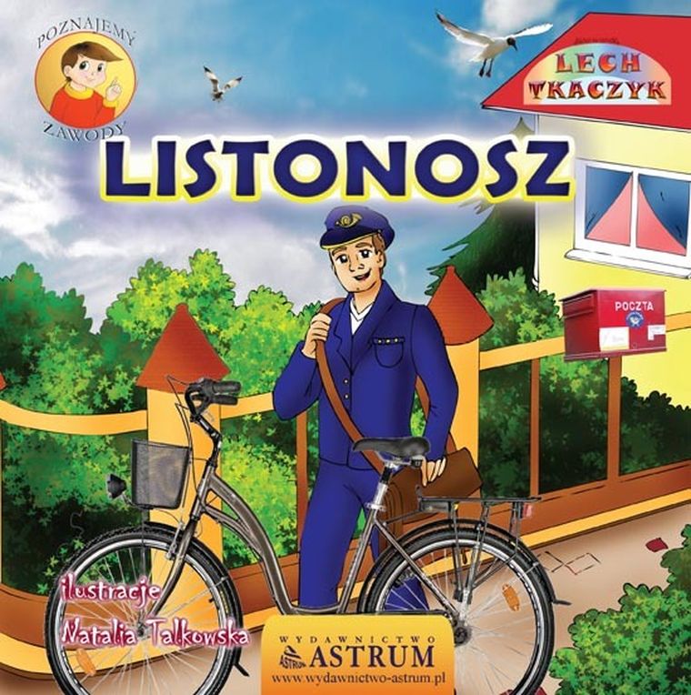 Poznajemy zawody. Listonosz + CD