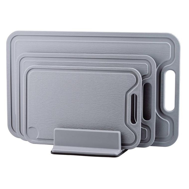 Practic, komplet trzech desek do krojenia na stojaku