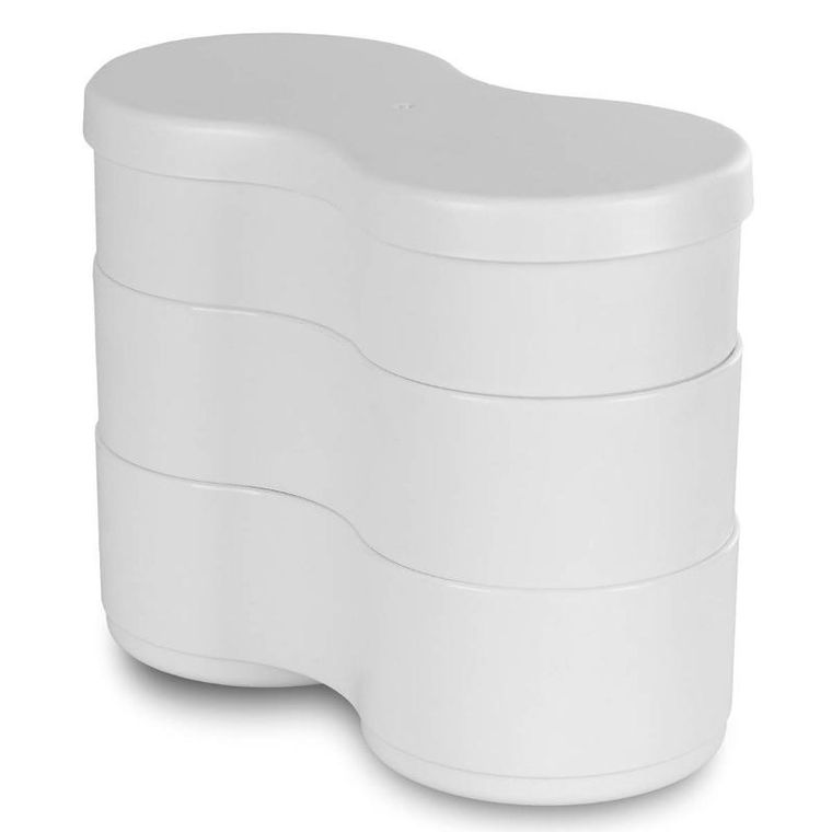 Practic, skladany pojemnik na przekąski, 17-13-16 cm