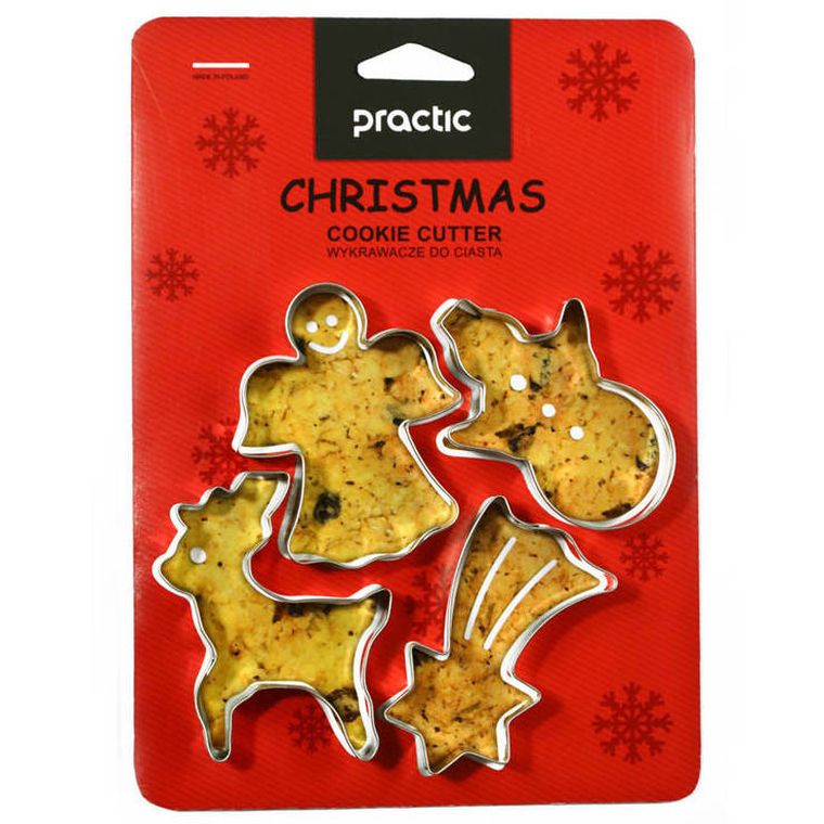 Practic, zestaw foremek do ciasta, Boże Narodzenie