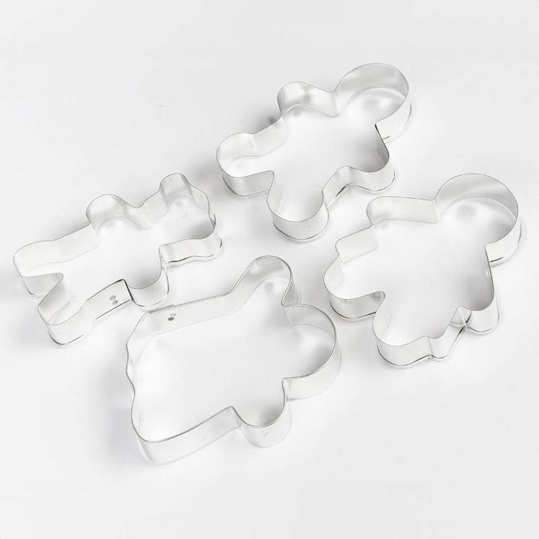 Practic, zestaw foremek do ciasta, ludziki