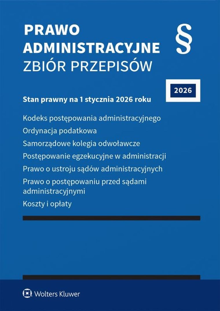 Prawo administracyjne. Zbiór przepisów