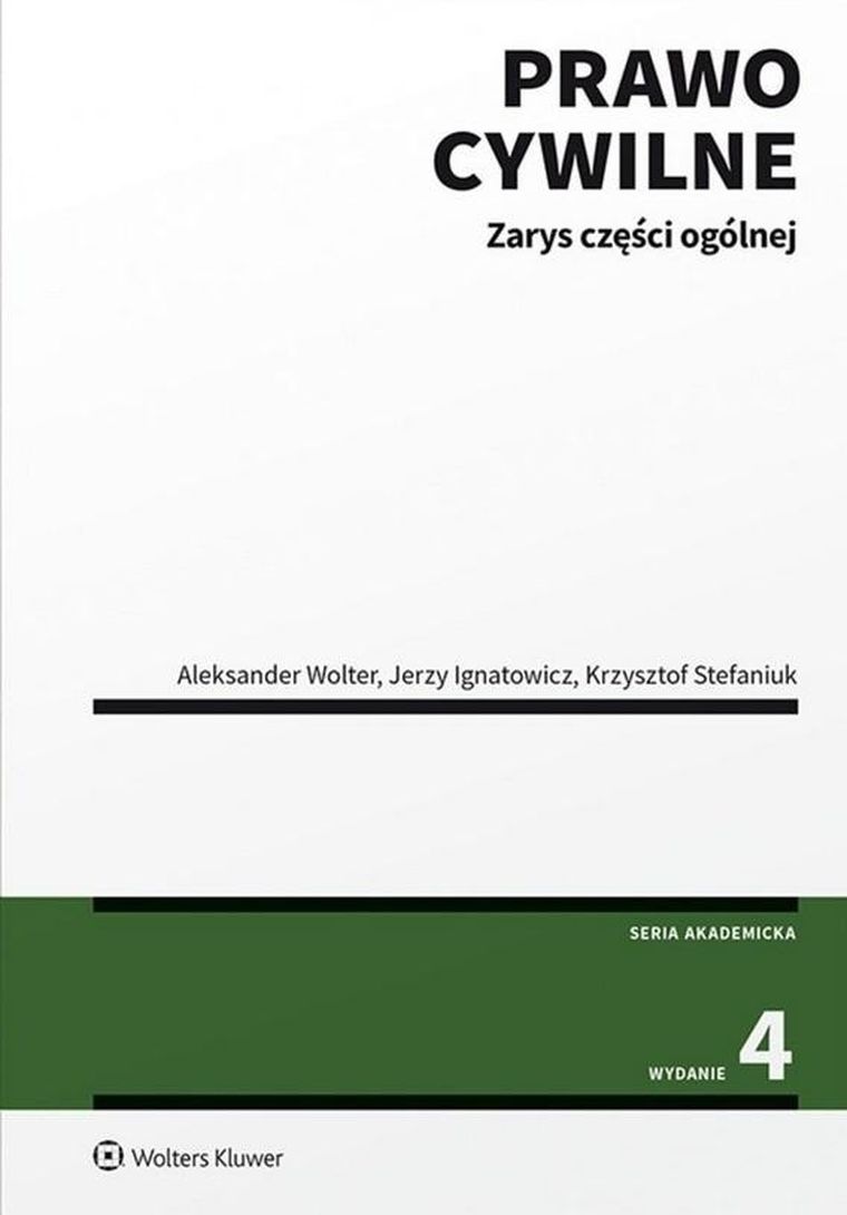 Prawo cywilne. Zarys części ogólnej