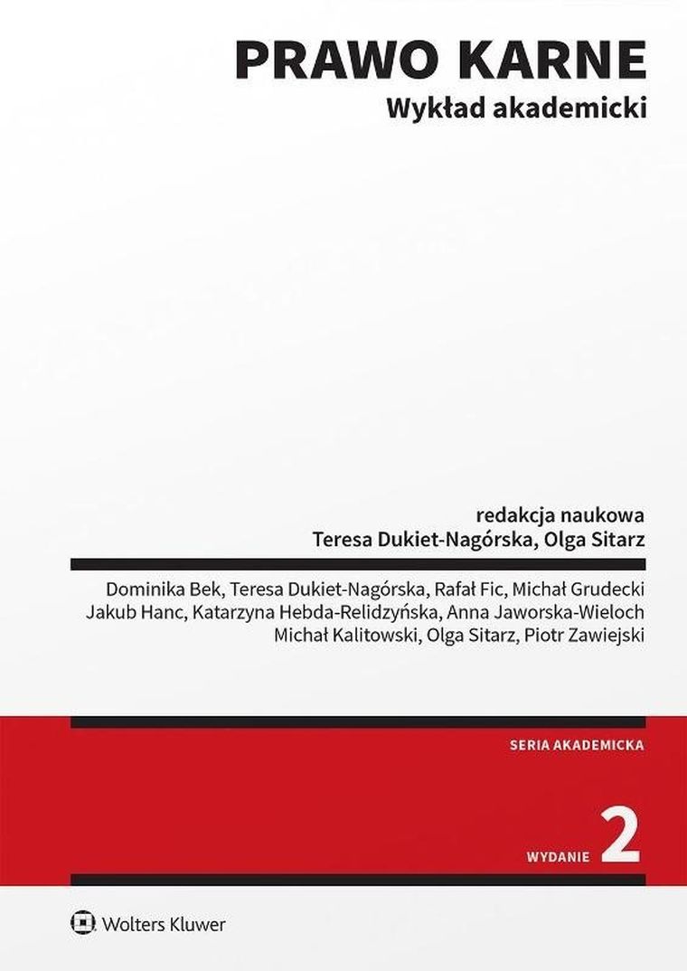 Prawo karne. Wykład akademicki