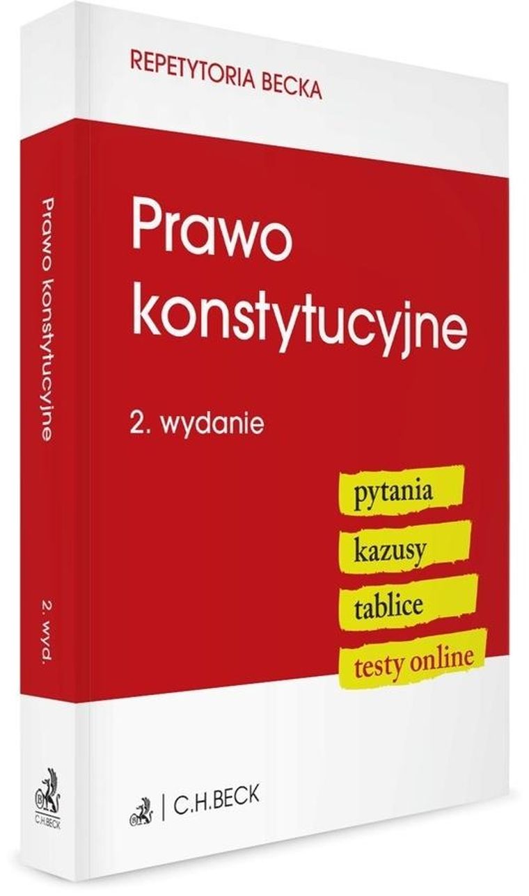 Prawo konstytucyjne. Pytania. Kazusy. Tablice. Testy online