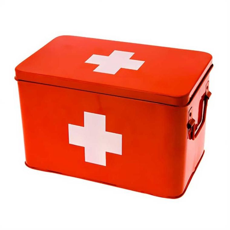 Present Time, metalowa apteczka, 31.5-19-21 cm