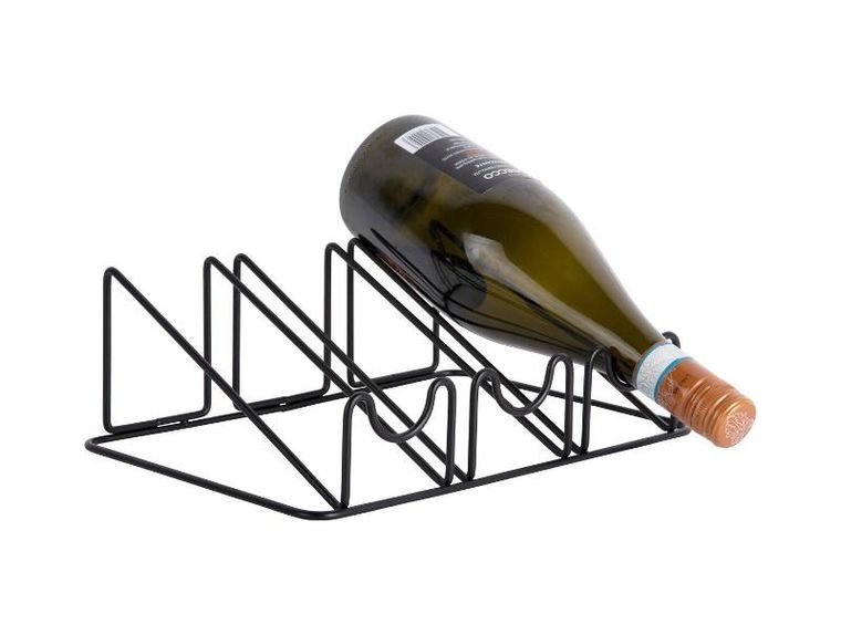 Present Time, stojak na wino wired, metalowy, 10-20-28 cm