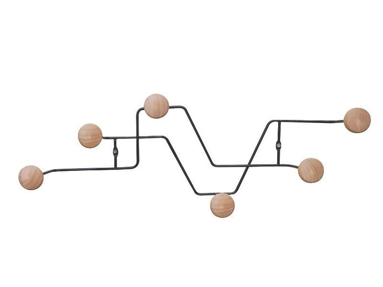 Present Time, wieszak ścienny zig zag, 21-8.5 cm