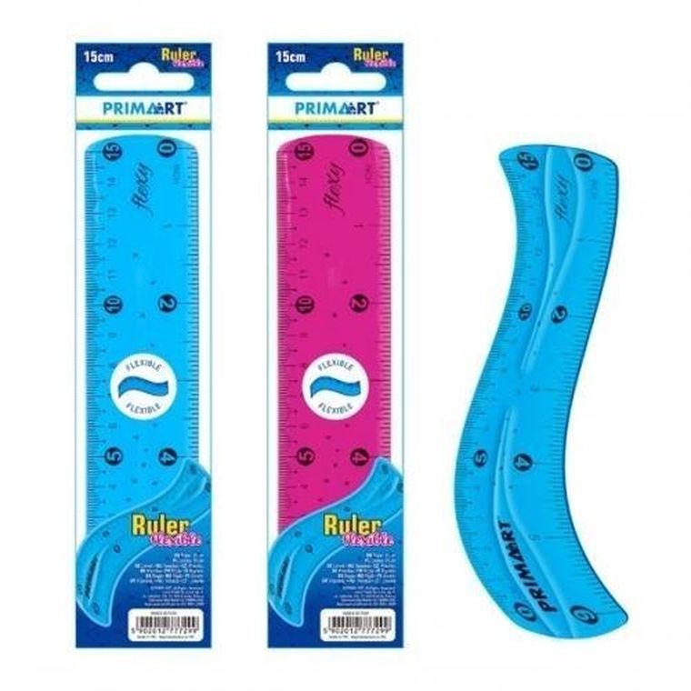 Prima Art, linijka elastyczna, 15 cm