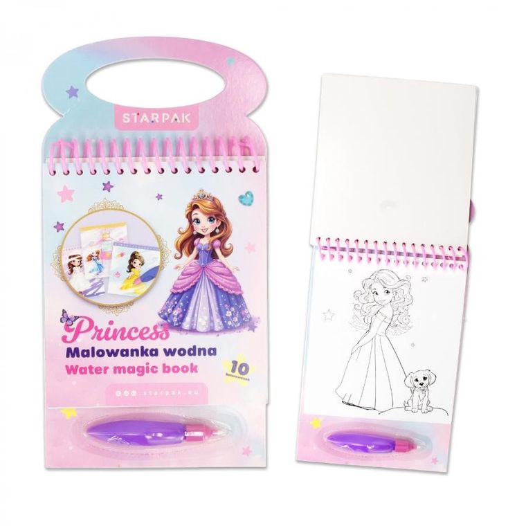 Princess. Malowanka wodna