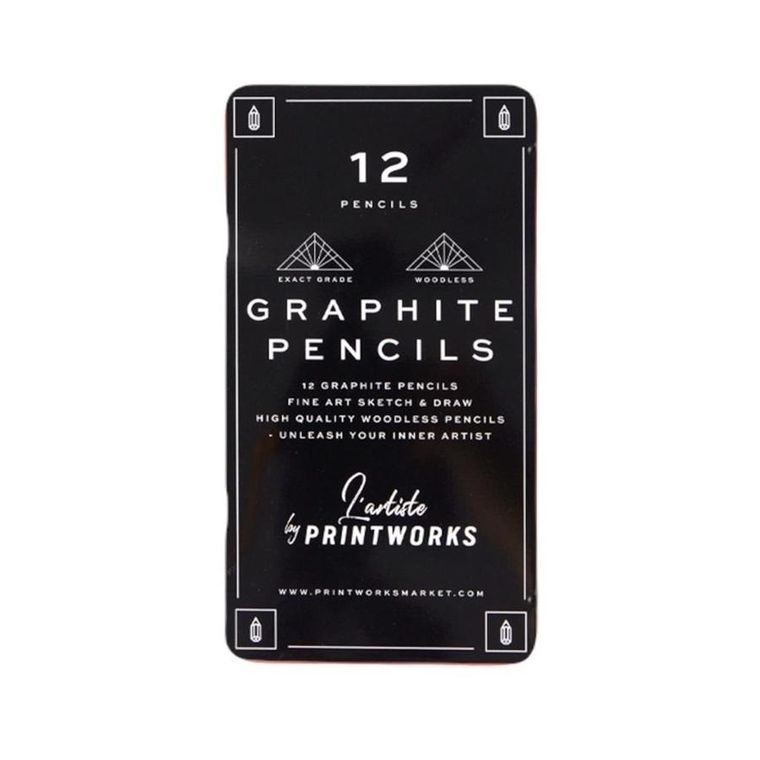 Printworks, ołówki grafitowe, 12 szt.