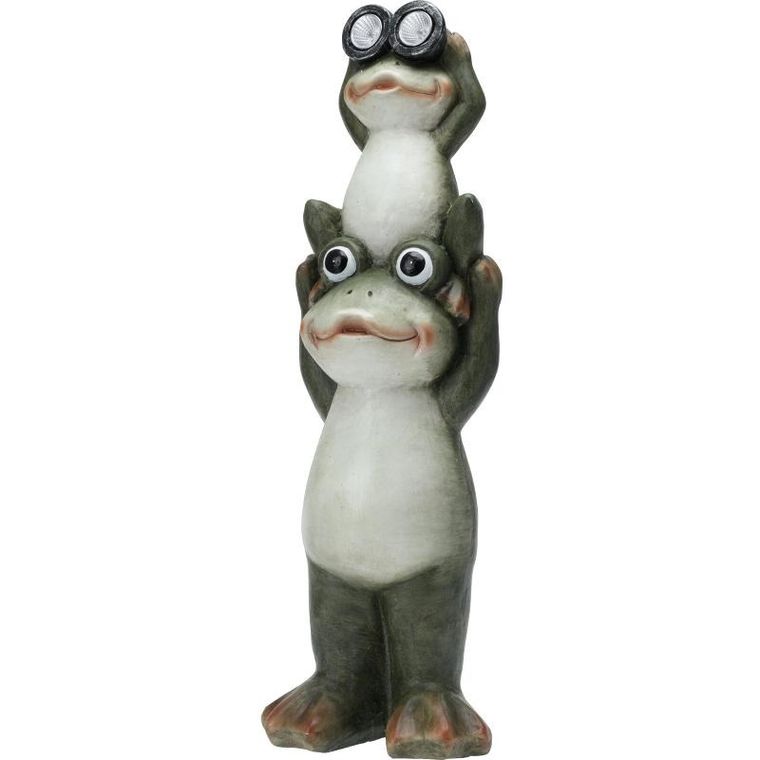 ProGarden, figurka ogrodowa z lampką solarną, 23-15-70 cm