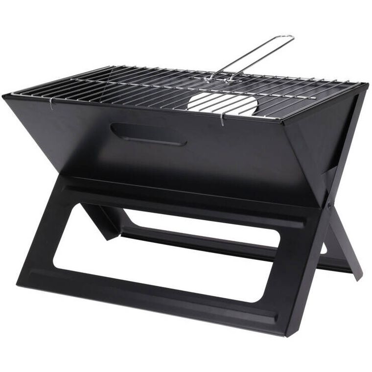 ProGarden, grill składany z kratką, 47.5-43 cm