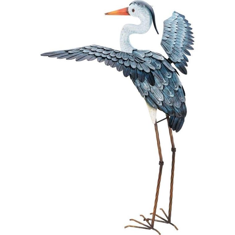 ProGarden, metalowa figurka ogrodowa żuraw, 86 cm