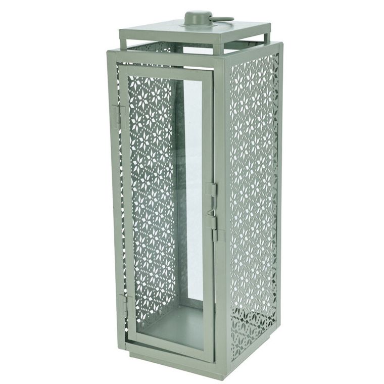 ProGarden, metalowy lampion na świecę, 14,5-14,5-39 cm