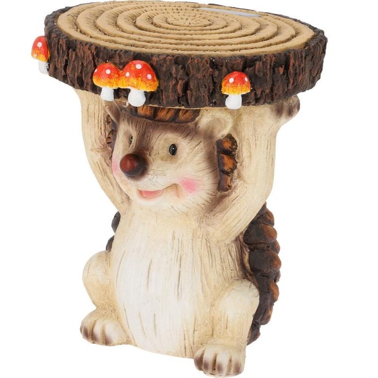 ProGarden, podstawka pod doniczkę stojak w kształcie jeża, 28-24-23,5 cm