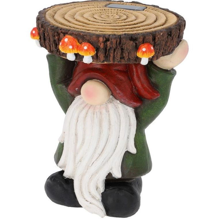 ProGarden, podstawka pod doniczkę stojak w kształcie krasnala, 28-24-23,5 cm