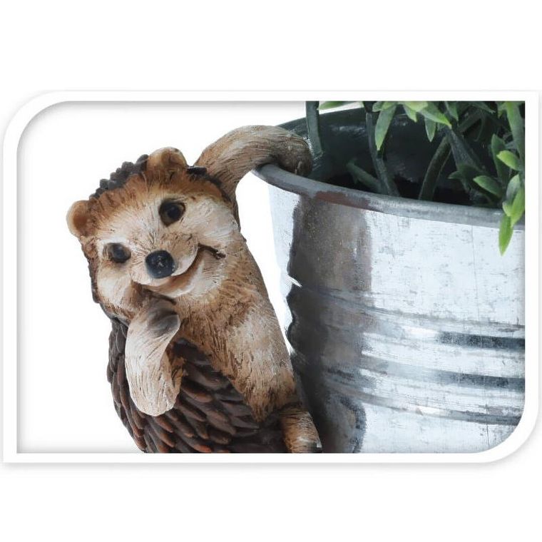 Progarden, zawieszka na doniczkę wesołe zwierzątko, polyresin, 9-4,5-8 cm