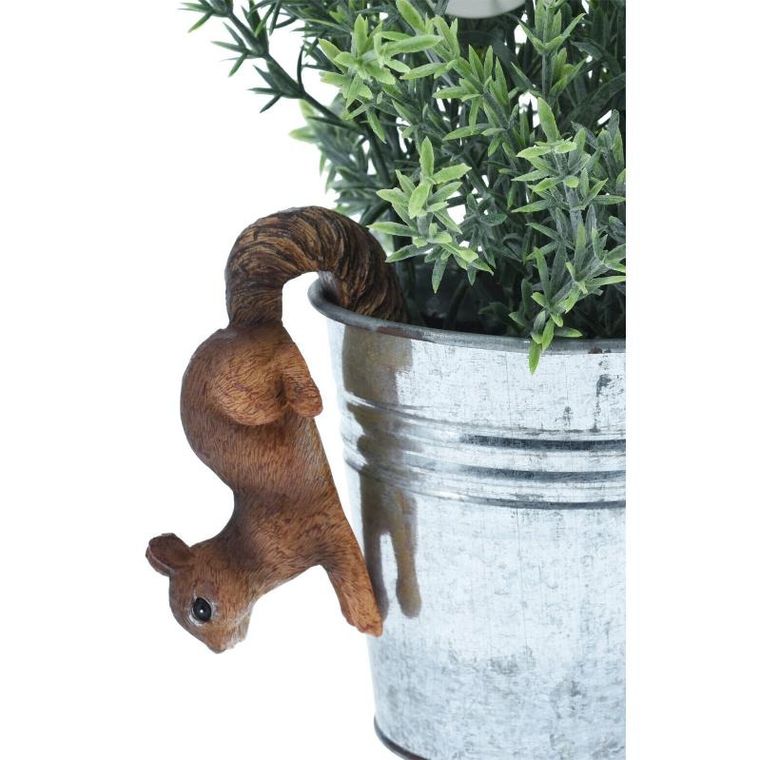 Progarden, zawieszka na doniczkę wesołe zwierzątko, polyresin, 9-4,5-8 cm