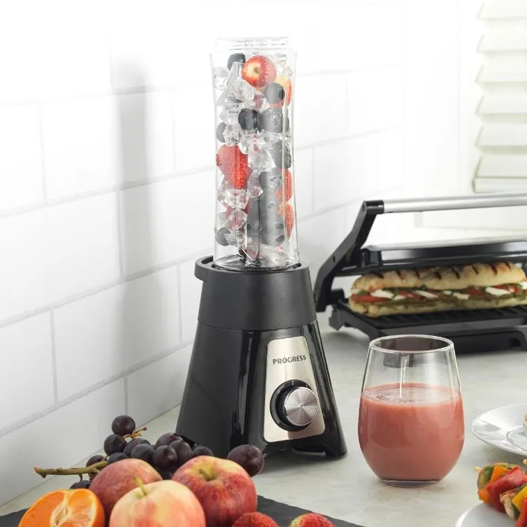 Progress Est. 1931, blender do smoothie shaker progress 400 w, 2 prędkości, 600 ml