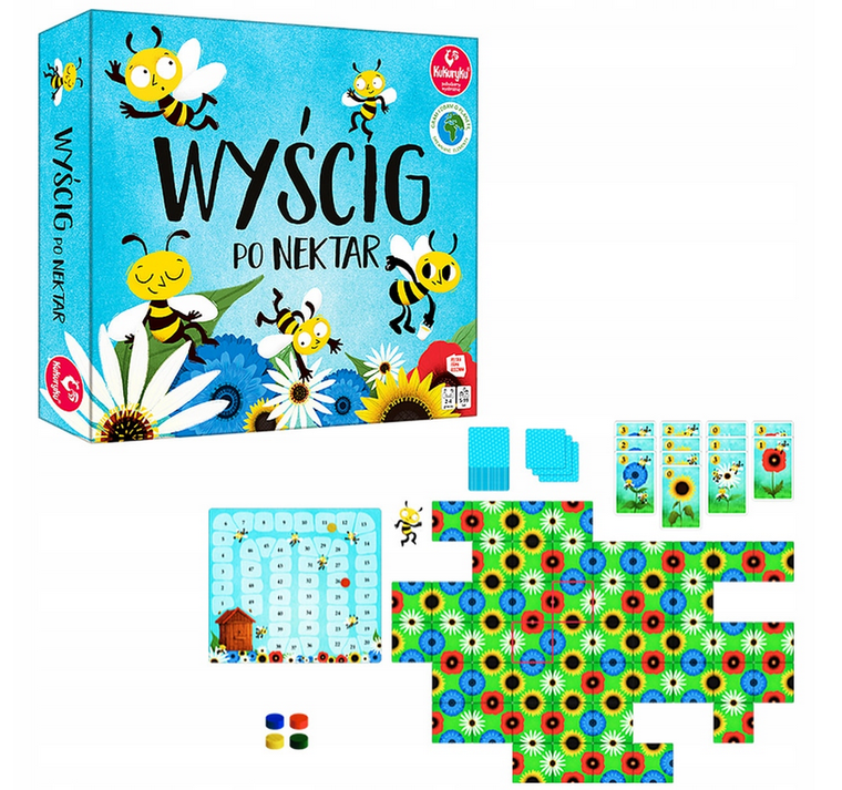 Promatek, Kukuryku, Wyścig po nektar, gra towarzyska