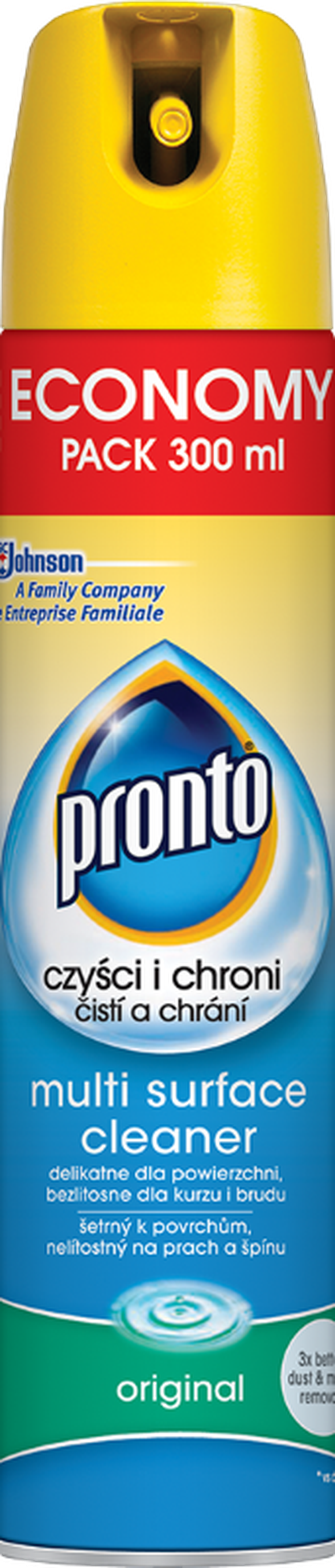 Pronto, Multi Surface, przeciw kurzowi, aerozol