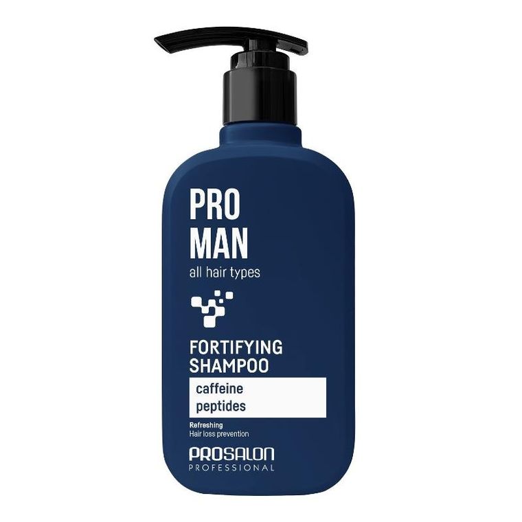 Prosalon, Men, wzmacniający szampon do włosów, 375 ml