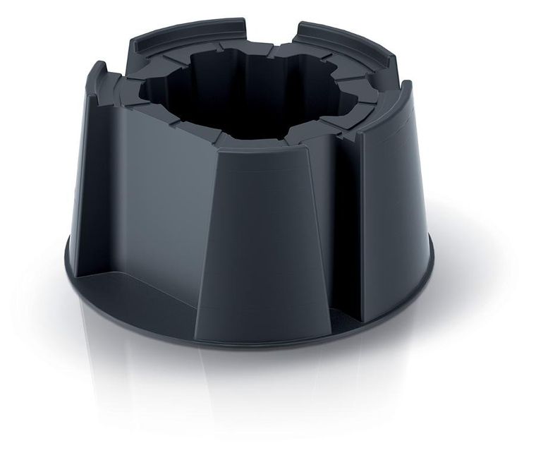 Prosperplast, Basecan 2, podstawa do zbiornika na wodę deszczówkę, antracytowa