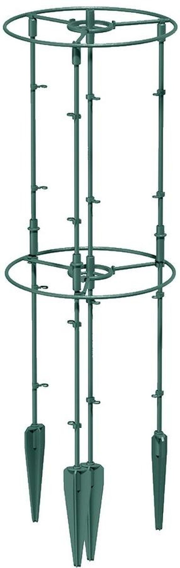 Prosperplast, Floo Supports, podpora do roślin, zielony leśny, 25/35 cm