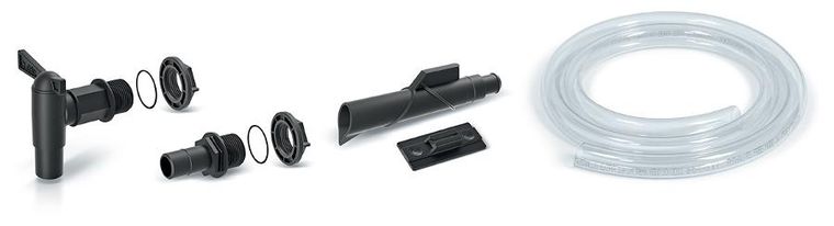 Prosperplast, Icans5, zestaw przyłączeniowy do zbiorników na wodę deszczową