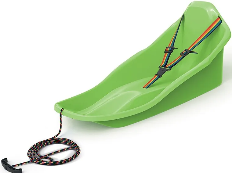 Prosperplast, Mini Topo, sanki plastikowe, zielone