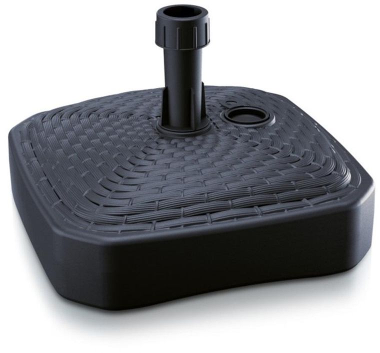 Prosperplast, podstawa do parasola, kwadratowa, antracytowa