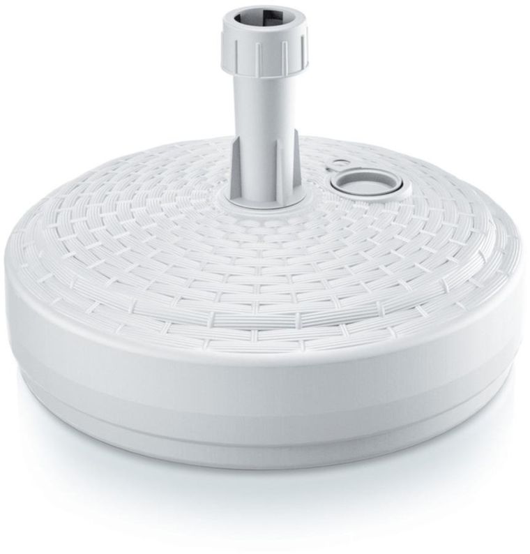 Prosperplast, podstawa do parasola, okrągła, biała