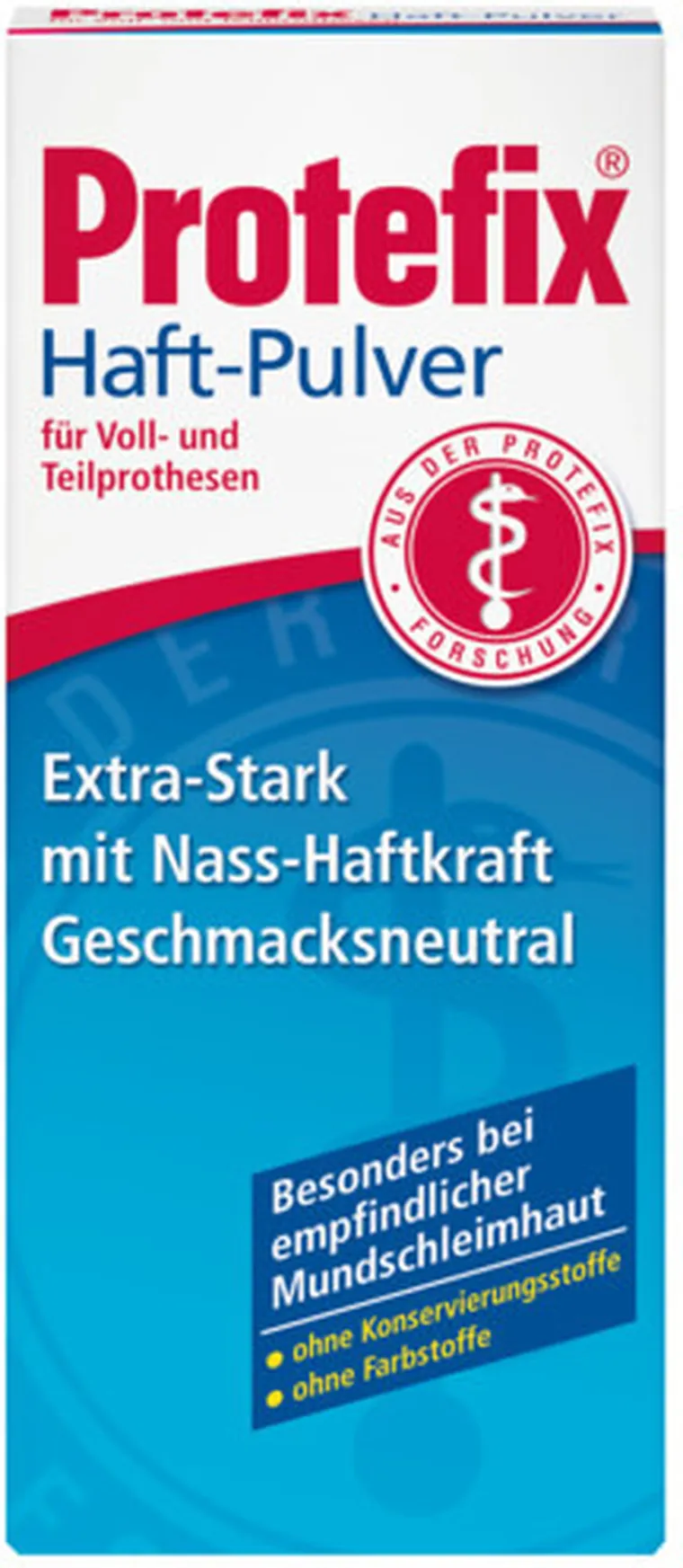 Protefix, Haft-Pulver, proszek mocujący do protez zębowych, 50g