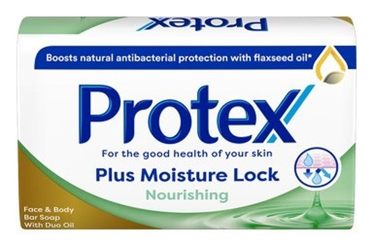 Protex, mydło w kostce antybakteryjne, plus moisture lock nourishing, 90 g