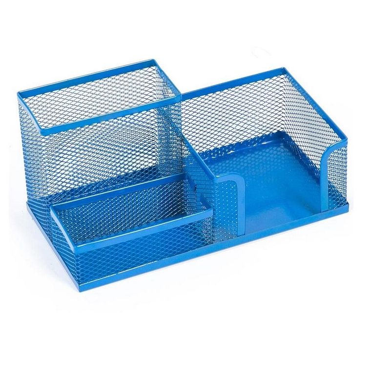 Przybornik na biurko, granatowy