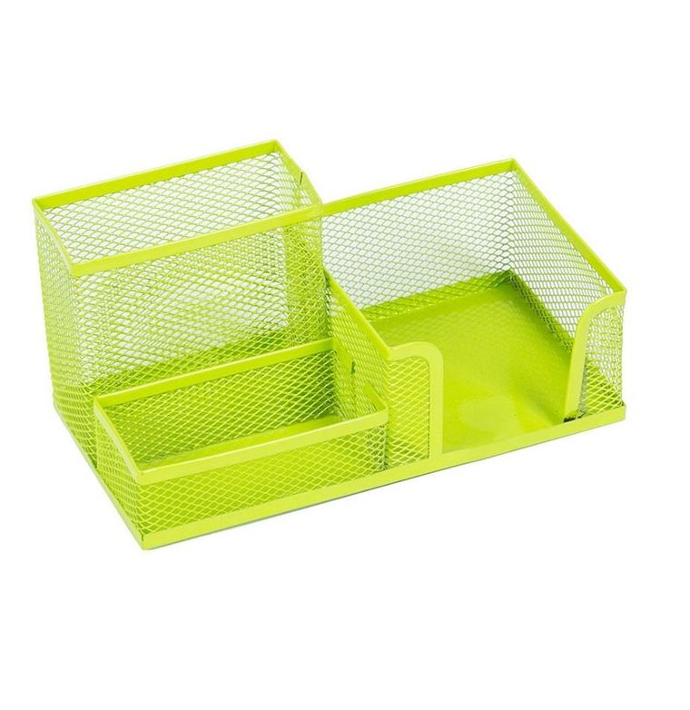 Przybornik na biurko, limonka