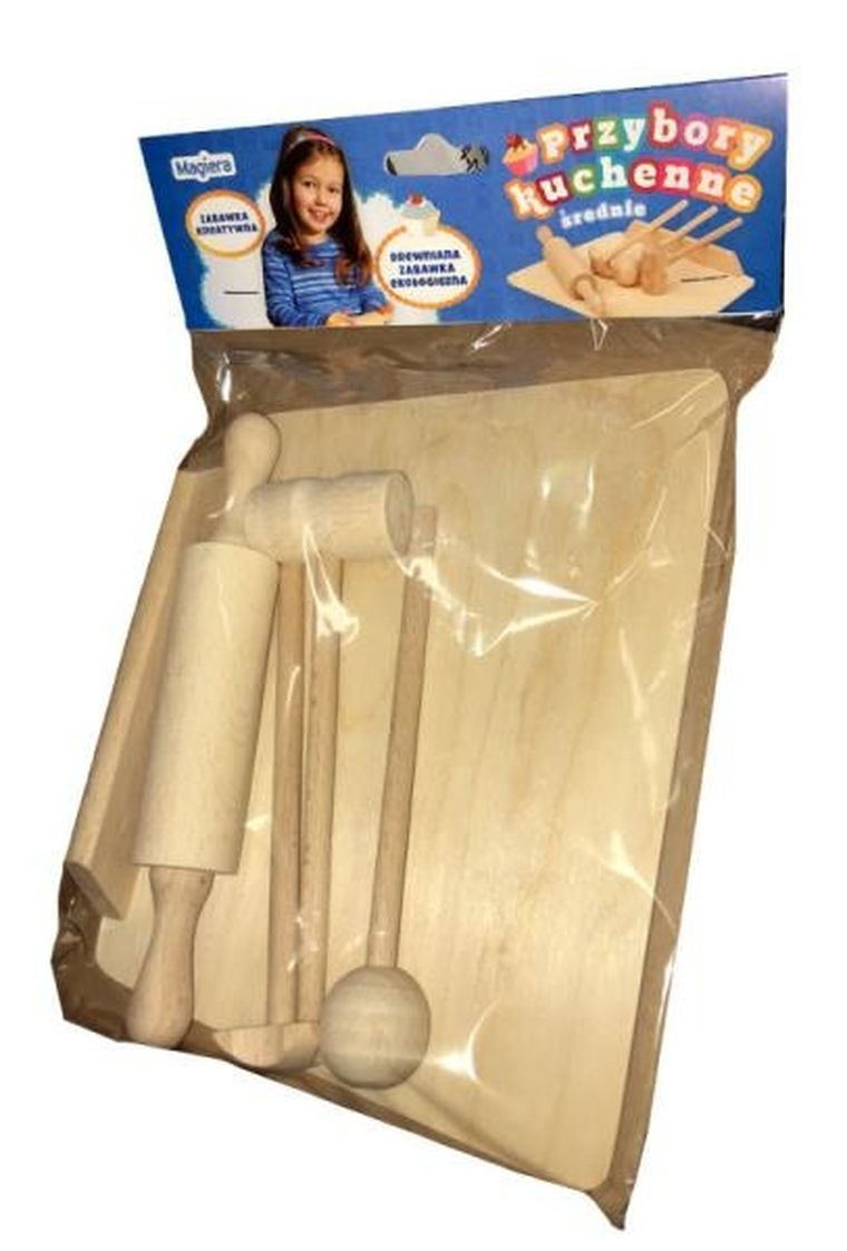 Przybory kuchenne ze stolnicą