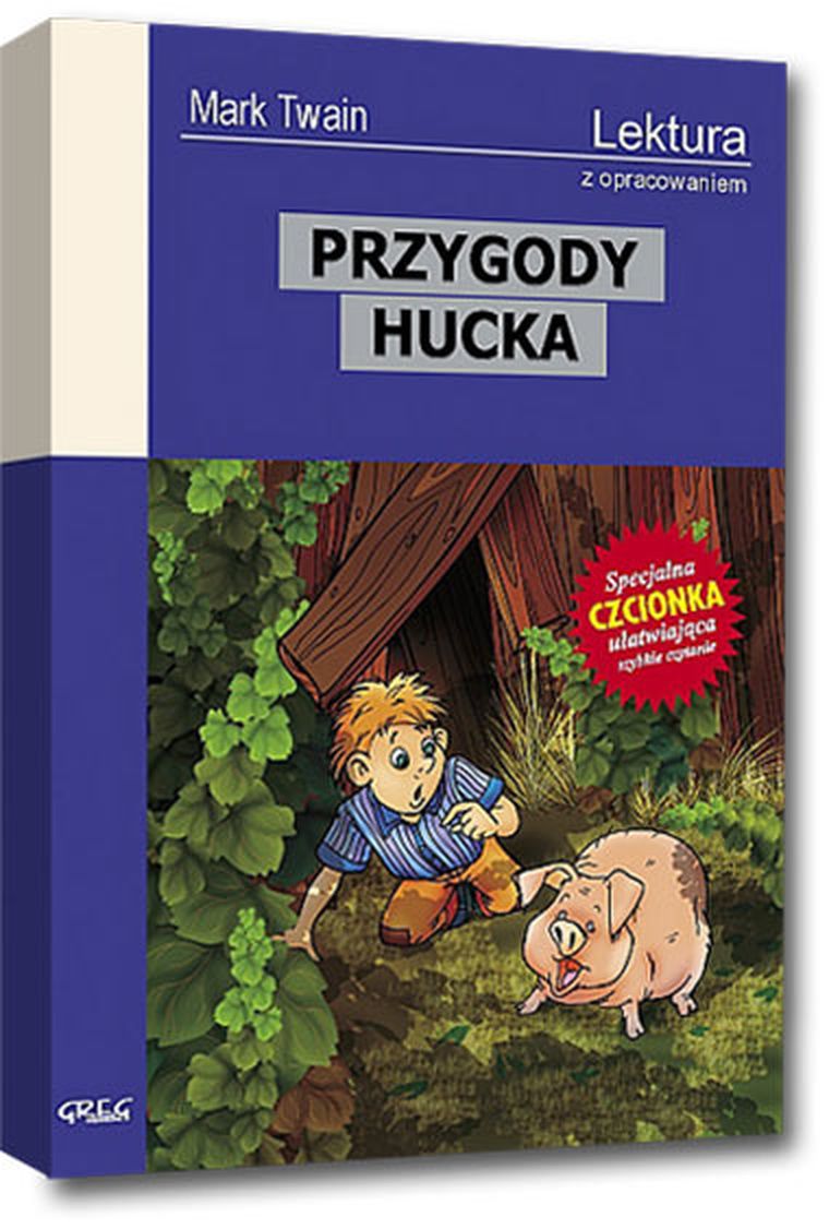 Przygody Hucka. Wydanie z opracowaniem i streszczeniem