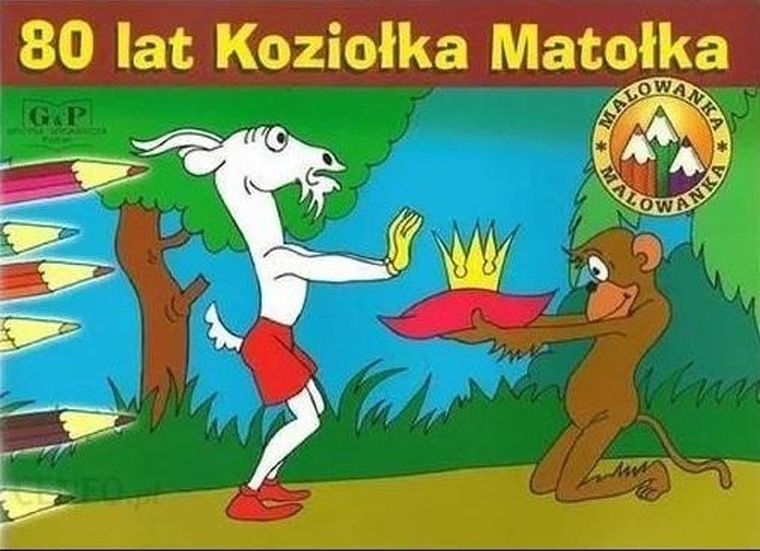 Przygody Koziołka Matołka. Kolorowanka