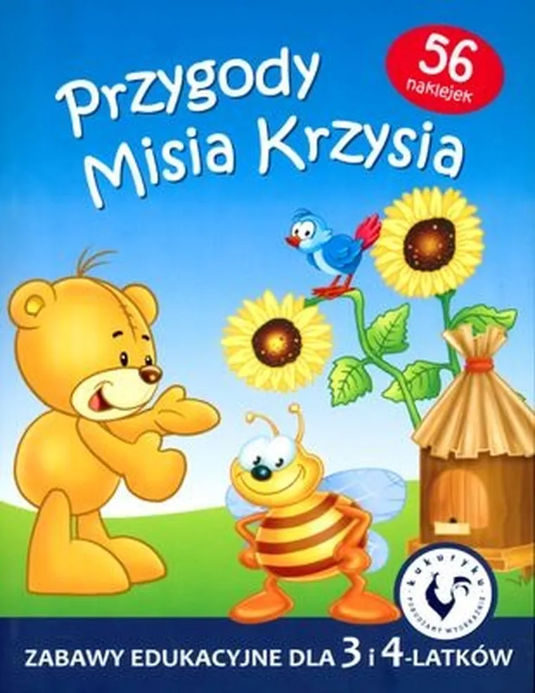 Przygody Misia Krzysia. Zabawy edukacyjne