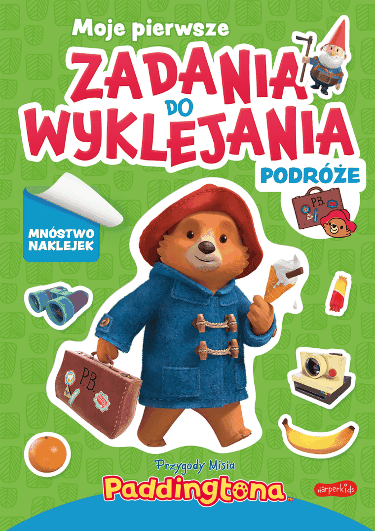 Przygody misia Paddingtona. Moje wakacyjne zadania do wyklejania